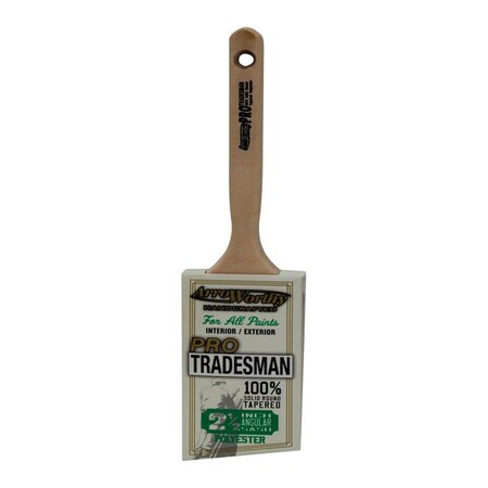 Defenseguard Pro Tradesman 2.5 in. Angle Polyester Blend Paint Brush DE3326128